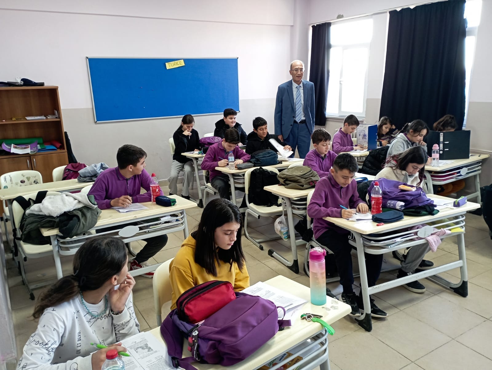 Vize İlçe Milli Eğitim Müdürü Öğrencilerle Buluştu