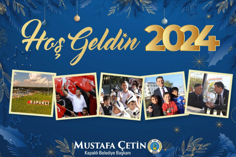 Başkan Çetin'den 2024 Yılı Mesajı