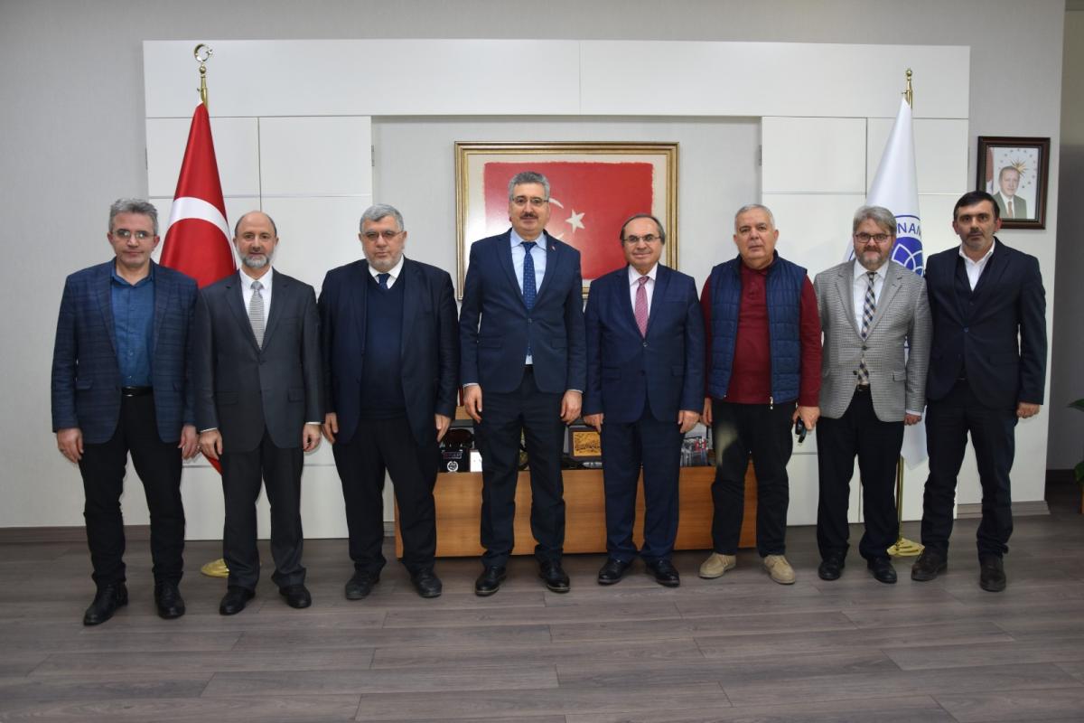 Üniversitemiz Rektörüne Nezaket Ziyareti