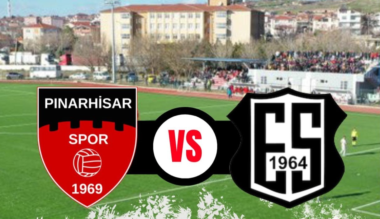 Pınarhisarspor ile Evrensekiz Evrenspor Arasında Beraberlik