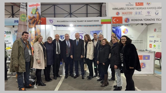 Serdar Türker, Kırklareli'deki Tarım, Hayvancılık, Gıda Sanayi ve Otomotiv Fuarını Ziyaret Etti
