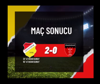 Ahmetbey Güvenspor, Pınarhisarspor'u 2-0 Mağlup Etti