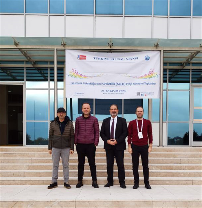 ERASMUS Temsilcileri Afyonkarahisar ve Eskişehir'de Bir Araya Geldi