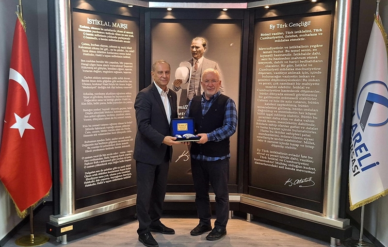 Bürge'den Başkan Altıntel'e Nezaket Ziyareti