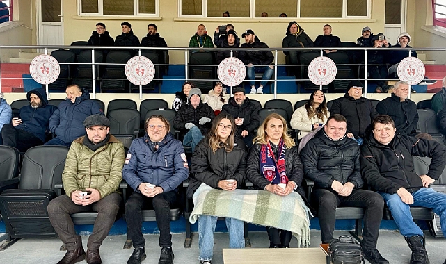 Başkan Adayı Polat ve Ekibi Babaeskispor'u Yalnız Bırakmadı