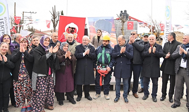 Beyazköy Düğün Salonu'nun Temeli Törenle Atıldı
