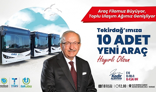 Büyükşehir, Konforlu Ulaşım İçin Araç Filosunu Güçlendirmeye Devam Ediyor