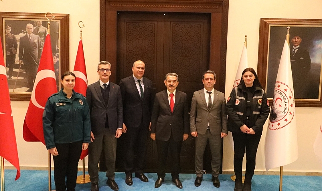 Dereköy Gümrük Müdürlüğünden Vali Birol Ekici’ye ziyaret