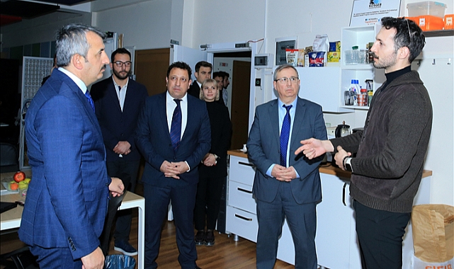 Edirne Valisi Yunus Sezer'den Teknopark'a Ziyaret