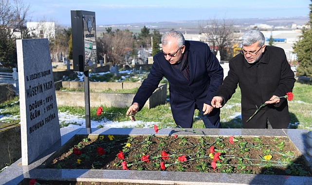 Merhum Belediye Başkanı Hüseyin Yazır, ölümünün 45. yılında anıldı