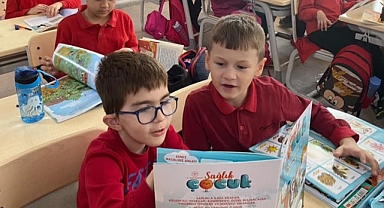 Sağlık Çocuk Dergisi, Pınarhisar İlçesi'nde İlköğretim Öğrencilerine Ulaştırıldı