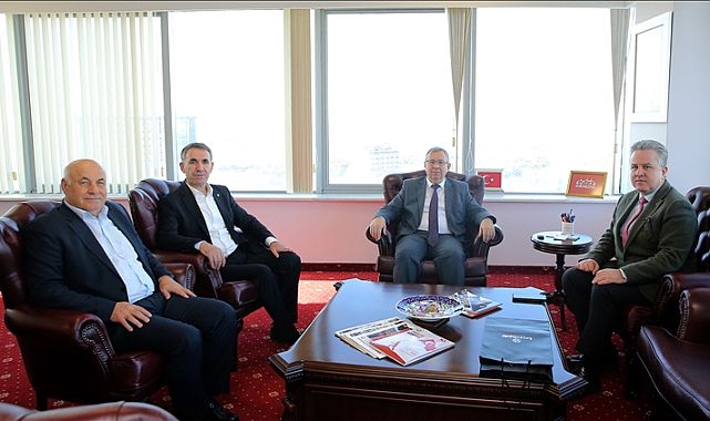Trakya Birlik Yönetim Kurulu Başkanı Şafak Kırbiç Ve Genel Müdürü Hakan Çelen'den Rektör Prof. Dr. Erhan Tabakoğlu'na Ziyaret