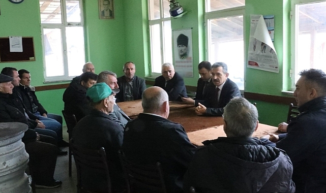 Vali Ekici Beğendik Köyünü Ziyaret Etti