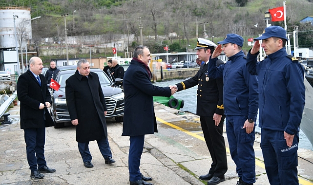 Vali Soytürk Sahil Güvenlik TCSG 88 Komutanlığını Ziyaret Etti