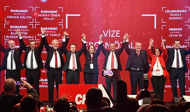 Belediye Başkan Aday Tanıtım Törenine katıldı