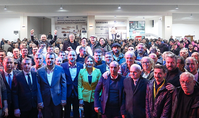 CHP Tekirdağ Büyükşehir Belediye Başkan Adayı Dr. Candan Yüceer İşçilerin Gönlünü Fethetti