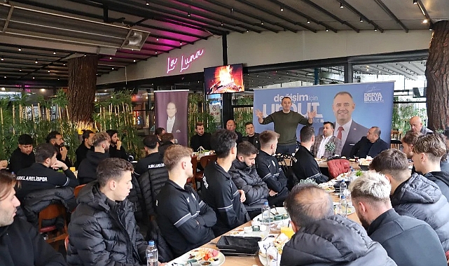 Cumhur İttifakı Adayı Derya Bulut, Kırklarelispor ile Kahvaltıda Buluştu