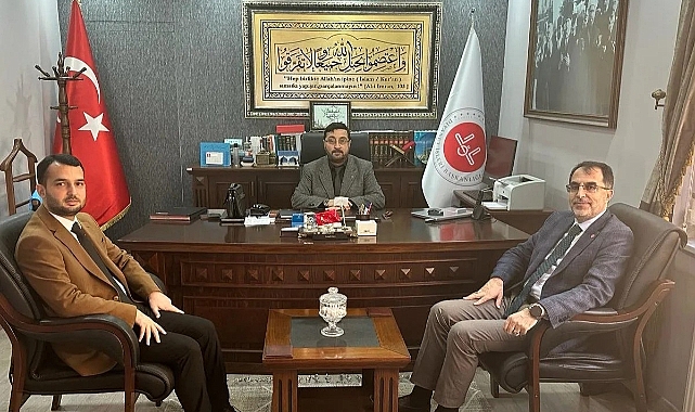 Diyanet İşleri Başmüfettişlerinden Müftü Eviş’e Ziyaret