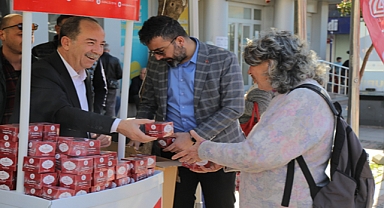 Edirne Belediyesi’nden Kandil Simidi İkramı