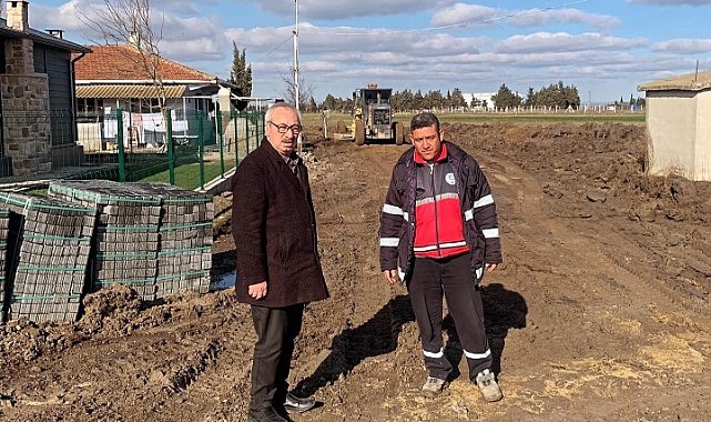 Fen İşleri Ekipleri Ergene'de Çalışmalarına Hız Kesmeden Devam Ediyor