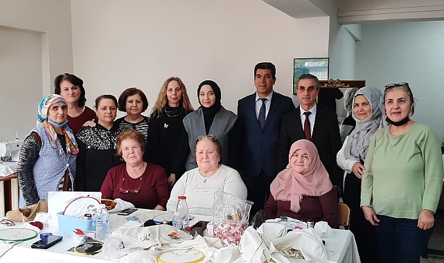 Kaymakam Çanakcıoğlu’ndan Halk Eğitim Merkezine Ziyaret