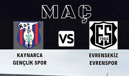 Kaynarca Gençlikspor, Evrensekiz Evrenspor'u Konuk Ediyor
