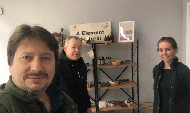 Kırklareli Ortak Akıl Derneği Kadın Girişimci Duygu Kahya'yı Ziyaret Etti
