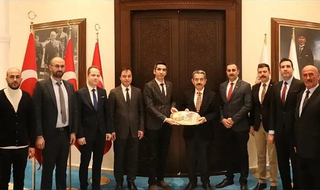 Kırklareli Valisi Birol Ekici, TÜRKAV Heyetini Kabul Etti