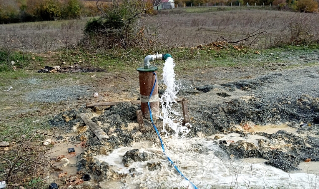 Kışlacık Köyü'ne Yeni Su Kaynağı