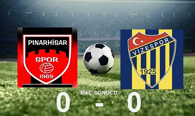 Pınarhisarspor Sentetik Çim Sahada Gol Sesi Çıkmadı
