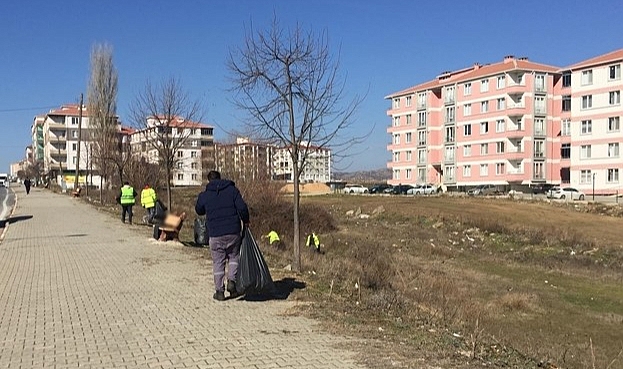 Temizlik İşleri Müdürlüğünden Haftasonu Yoğun Mesai