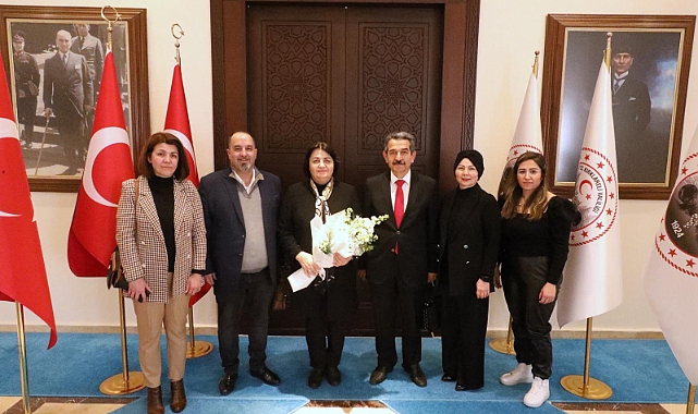 Vali Birol Ekici, Batı Trakya Türkleri'nin Lideri Dr. Sadık Ahmet'in Eşini Makamında Kabul Etti